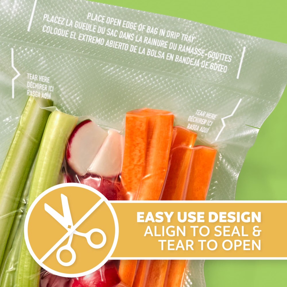 FoodSaver Pint Vacuum Seal Bag - đánh giá và giá Meal Prep Cutting
