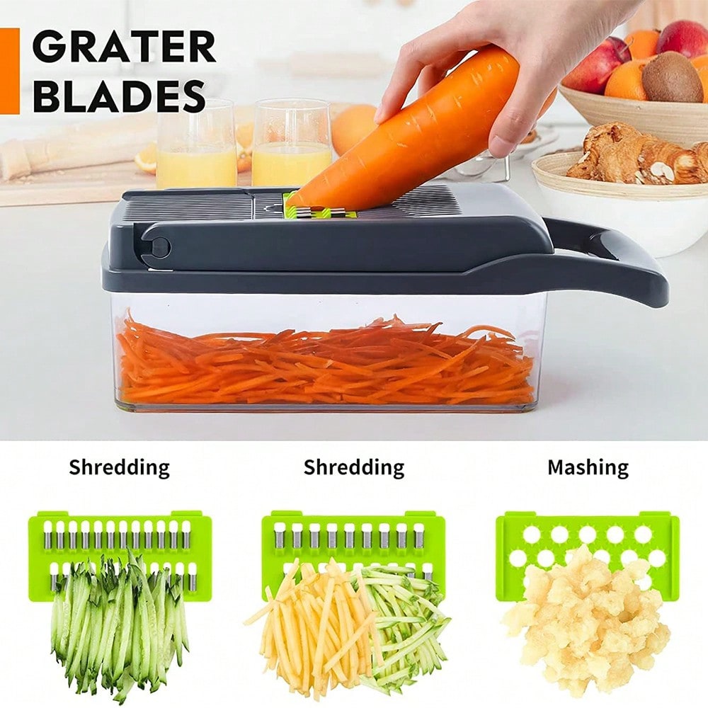 16-Piece Multi-Function Kitche - đánh giá và giá Meal Prep With Potatoes