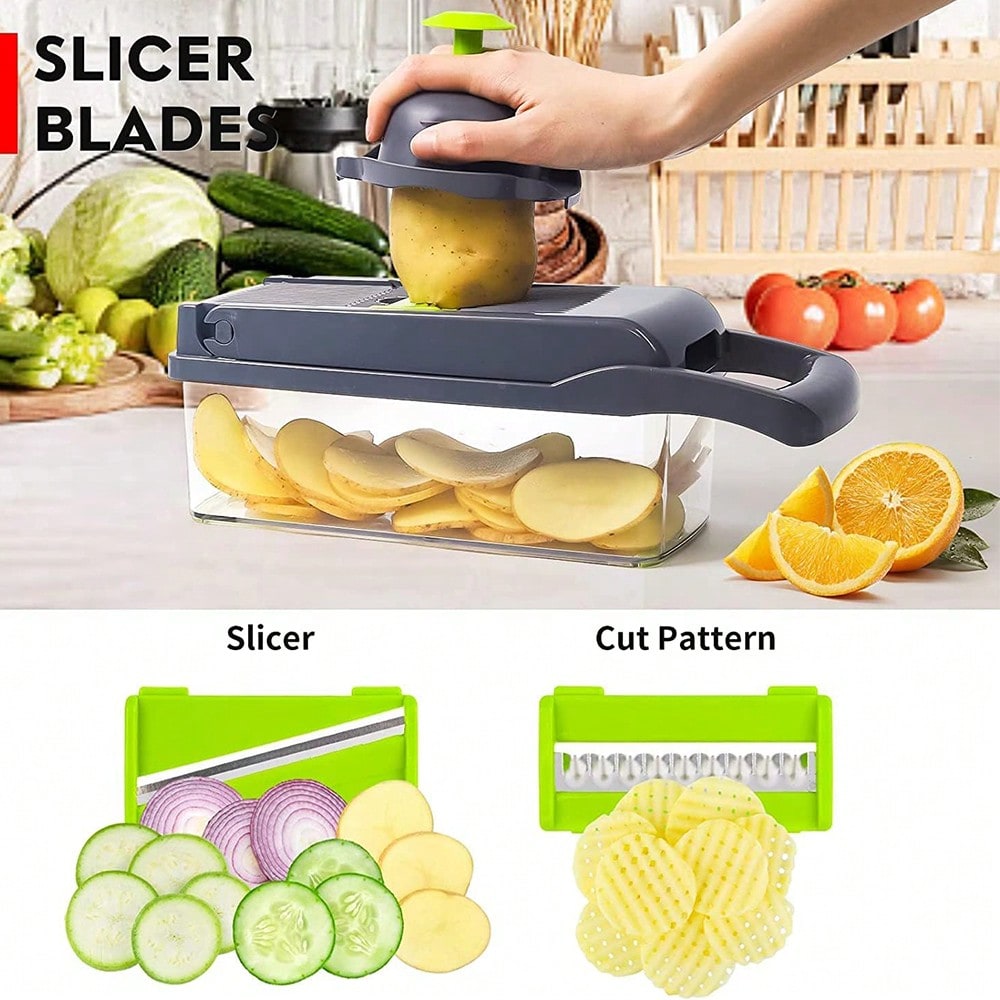 16-Piece Multi-Function Kitche - đánh giá và giá Meal Prep With Potatoes