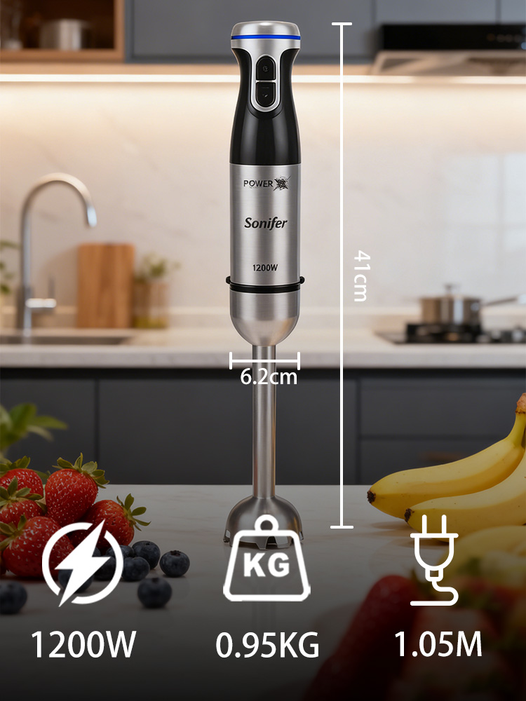 Hand Blender Sonifer SF-8180 1 - đánh giá và giá Meal Prep Smoothies