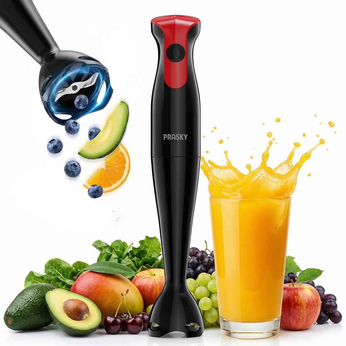 Immersion Hand Blender Electri - đánh giá và giá Meal Prep Smoothies