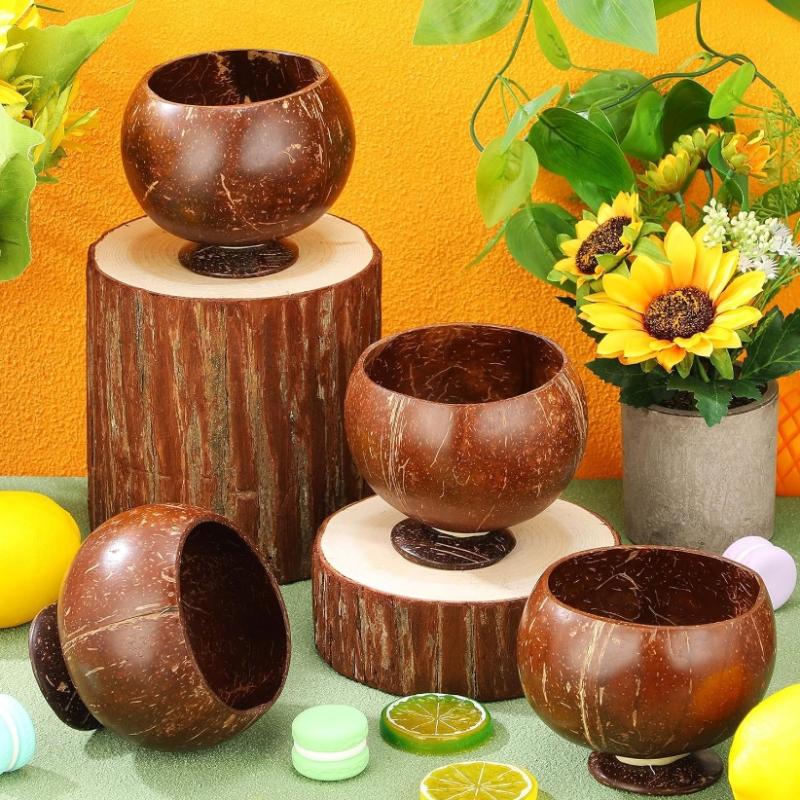 Natural Coconut Bowl Set Organ - đánh giá và giá Meal Prep Smoothies