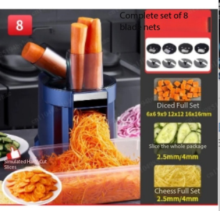 3-in-1 Auto Vegetable Chopper- - đánh giá và giá Meal Prep Zucchini
