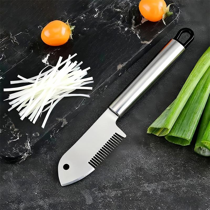 2 PCS Stainless Steel Scallion - đánh giá và giá Meal Prep Cutting