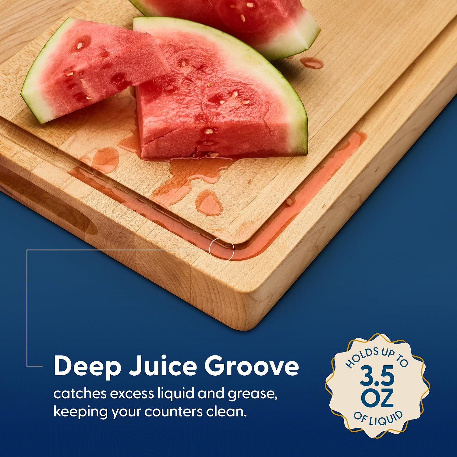 Hard Maple Wood Cutting Board, - đánh giá và giá Meal Prep Cutting